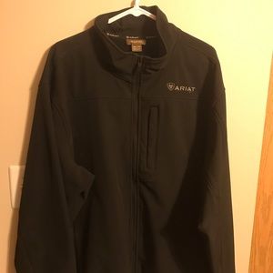 Ariat Jackets & Coats - Orange Ariat 1/4 Zip Jacket and Black Soft Shell Ariat Jackets & Coats - Orange Ariat 1/4 Zip Jacket and Black Soft Shell